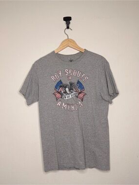 Vintage Grey Boy Scouts of America tee